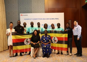 Ugandan students Huawei ICT 2025