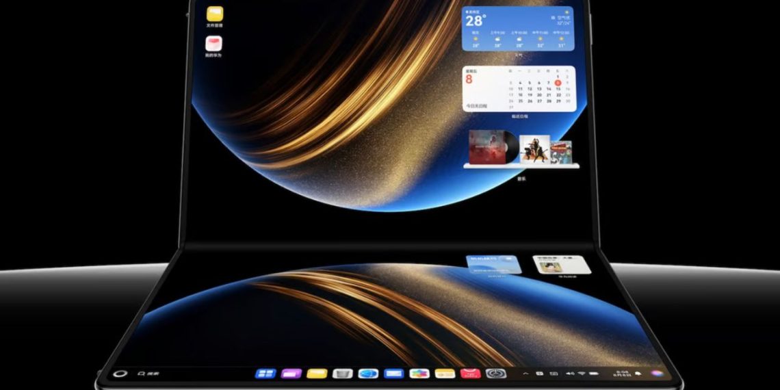 Huawei’s 18-Inch Foldable-Screen Laptop Is Thinner Than a Phone