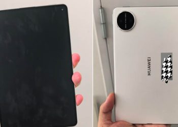 Huawei MatePad Mini live images leak ahead of release