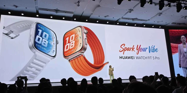 Huawei Launches Watch Fit 5 Series Globally